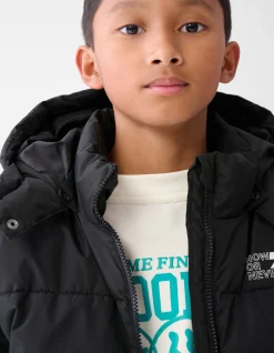 Puffer Jas Zwart