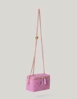 Quilted Tas Paars