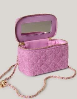 Quilted Tas Paars