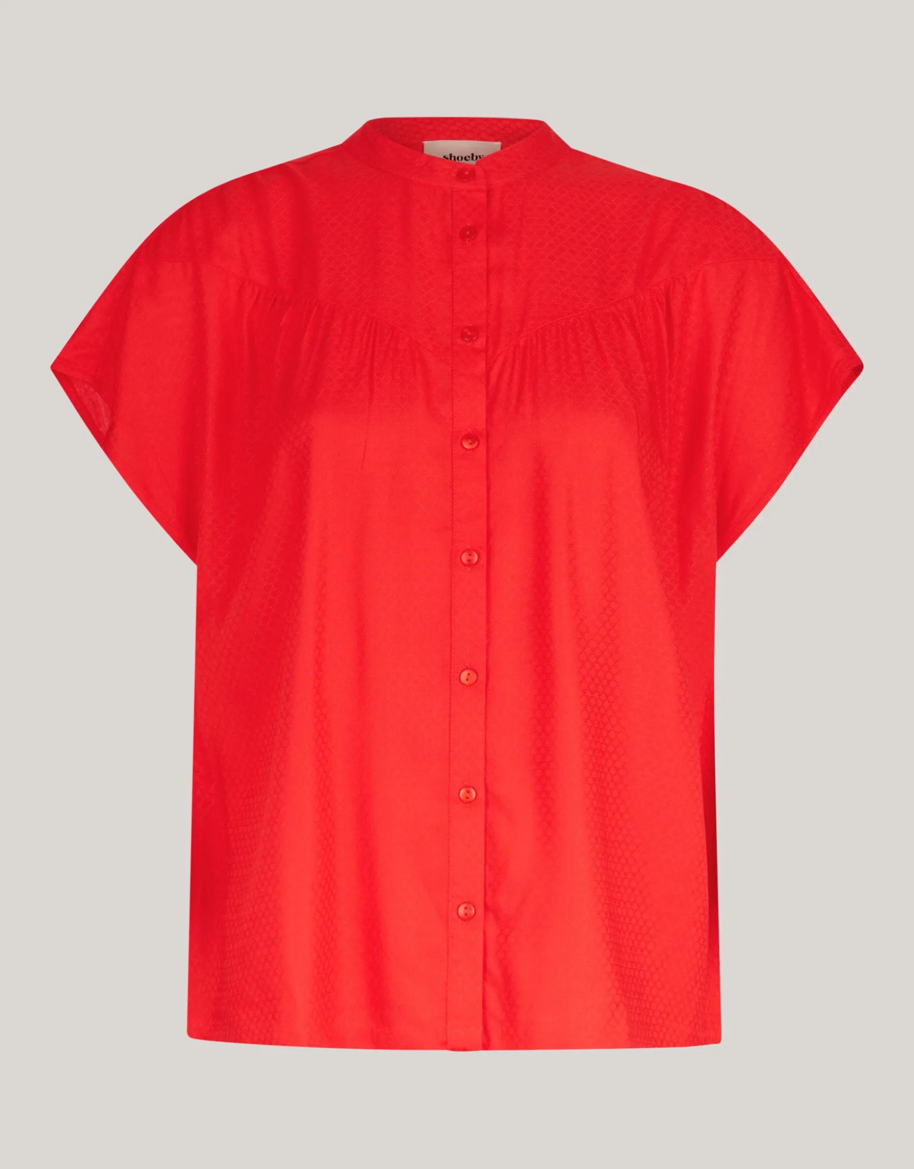 Relaxed Fit Top Rood