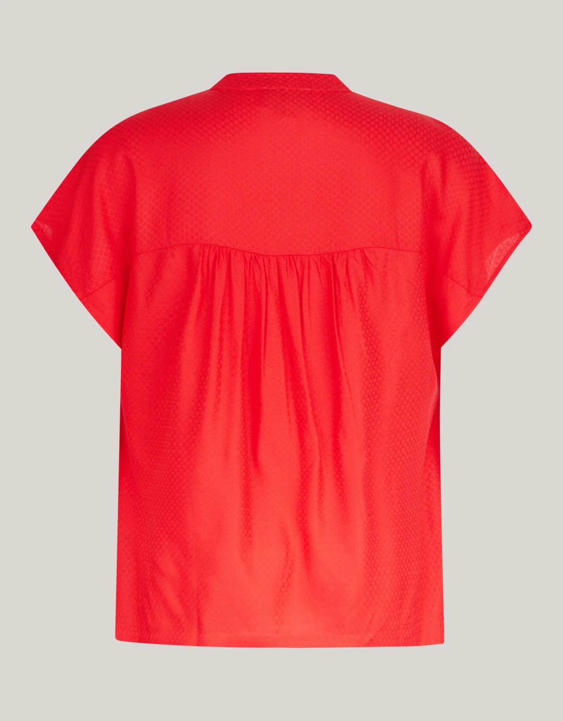 Relaxed Fit Top Rood