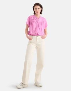 Relaxed Fit Top Roze