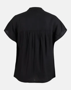 Relaxed Fit Top Zwart