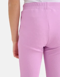 Rib Flared Legging Lichtpaars