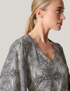 Rib Jersey Ruffle Top
