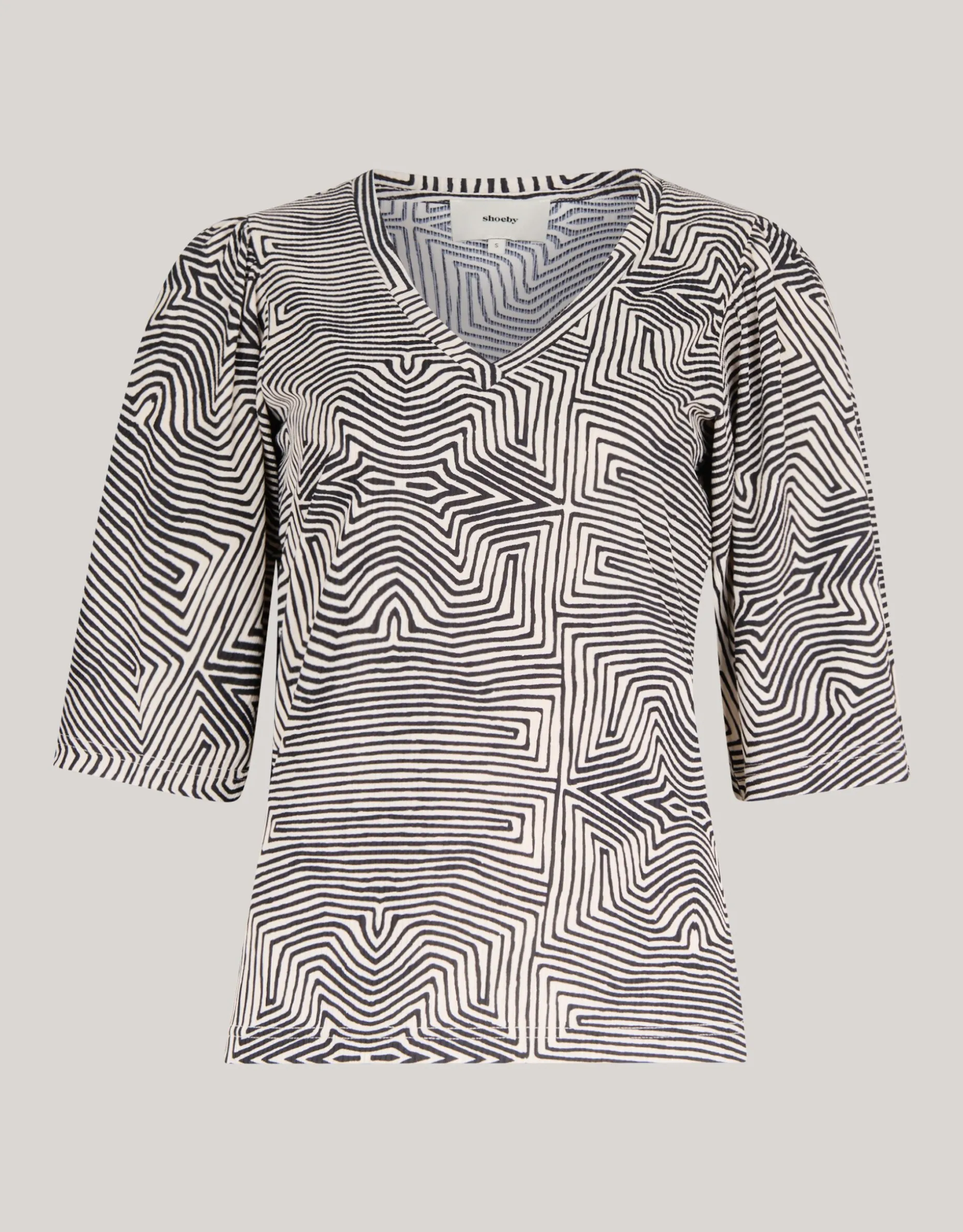 Rib Jersey Ruffle Top