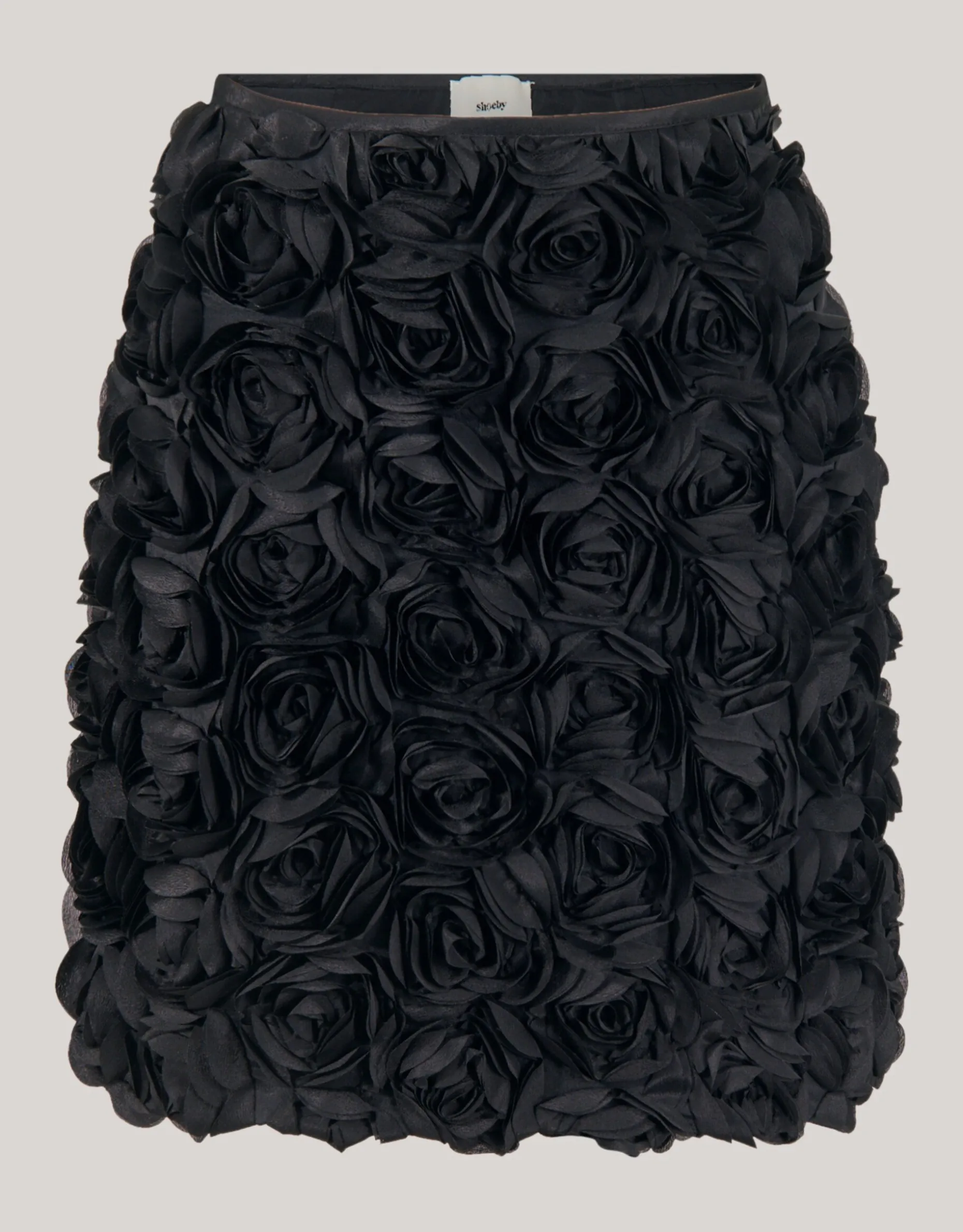 Rozen Mini Rok Zwart