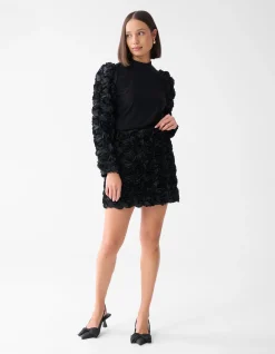 Rozen Top Zwart