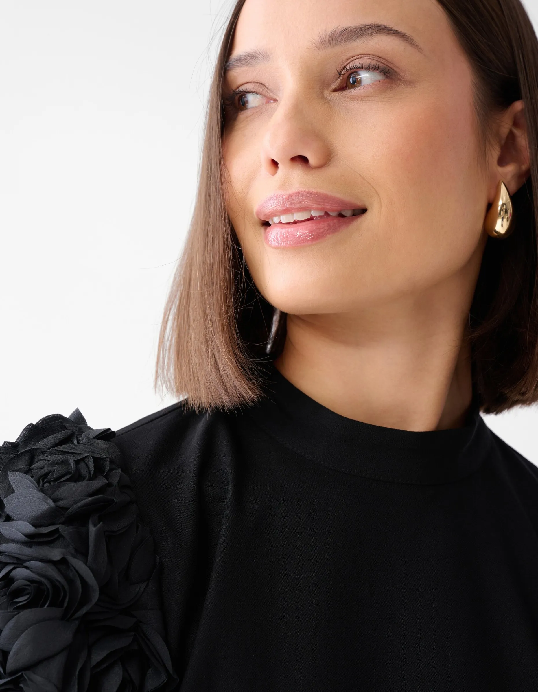 Rozen Top Zwart
