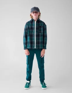 Ruiten Overshirt Groen