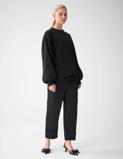 Satijnen Broek Zwart By Lonneke