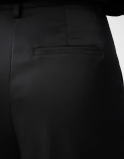 Satijnen Broek Zwart By Lonneke