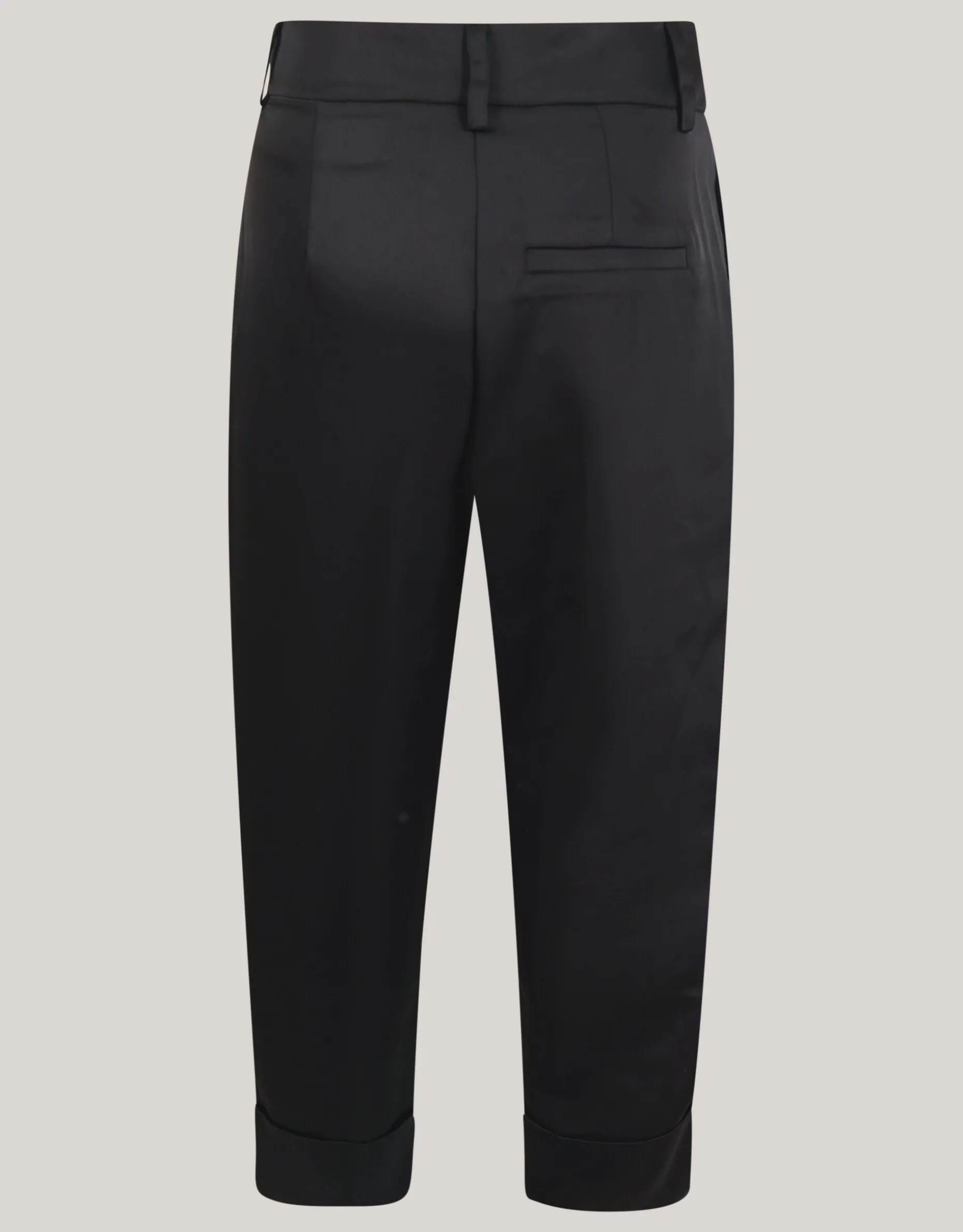 Satijnen Broek Zwart By Lonneke