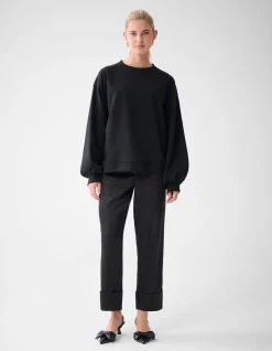 Satijnen Broek Zwart By Lonneke