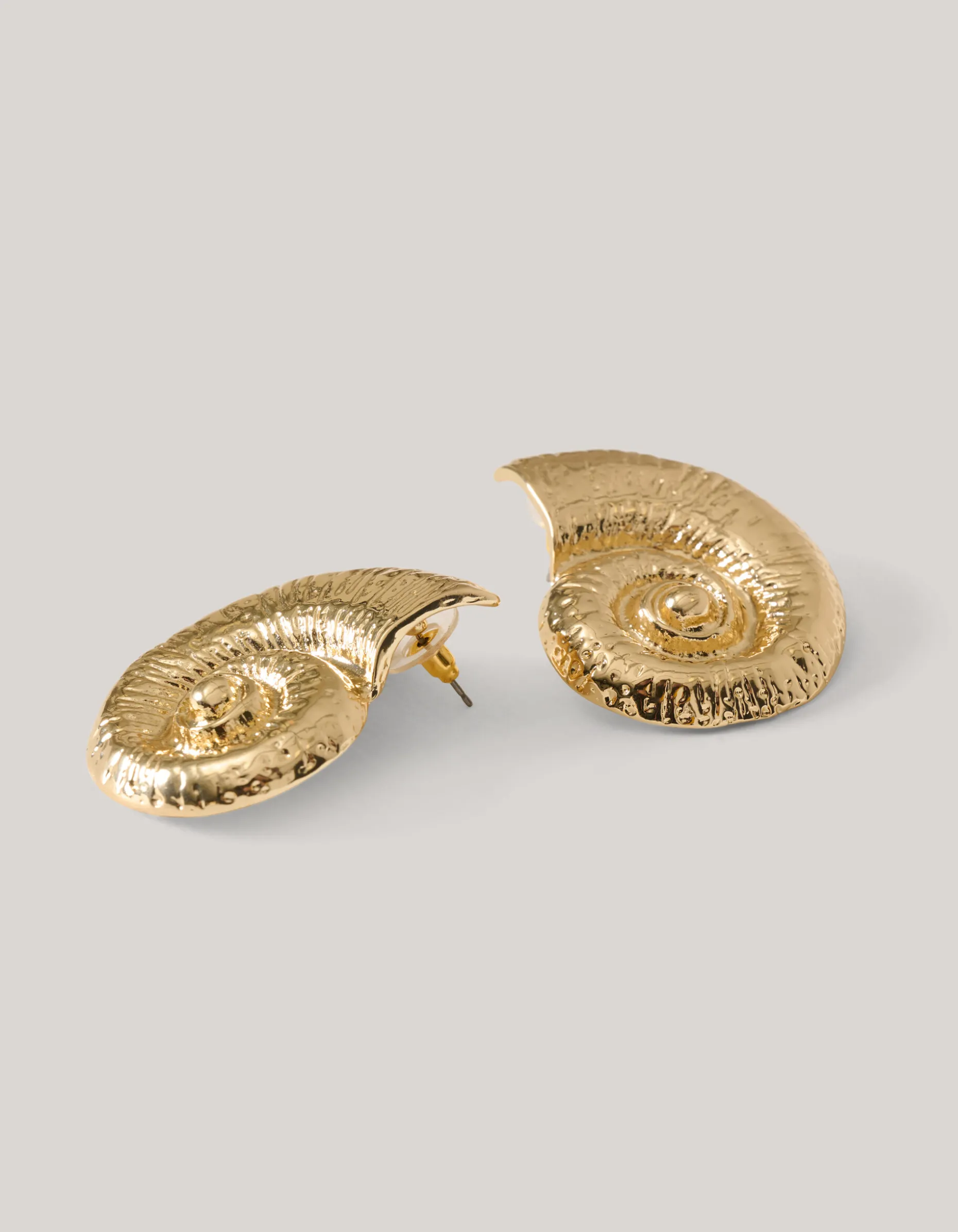 Schelpen Oorbellen Goud