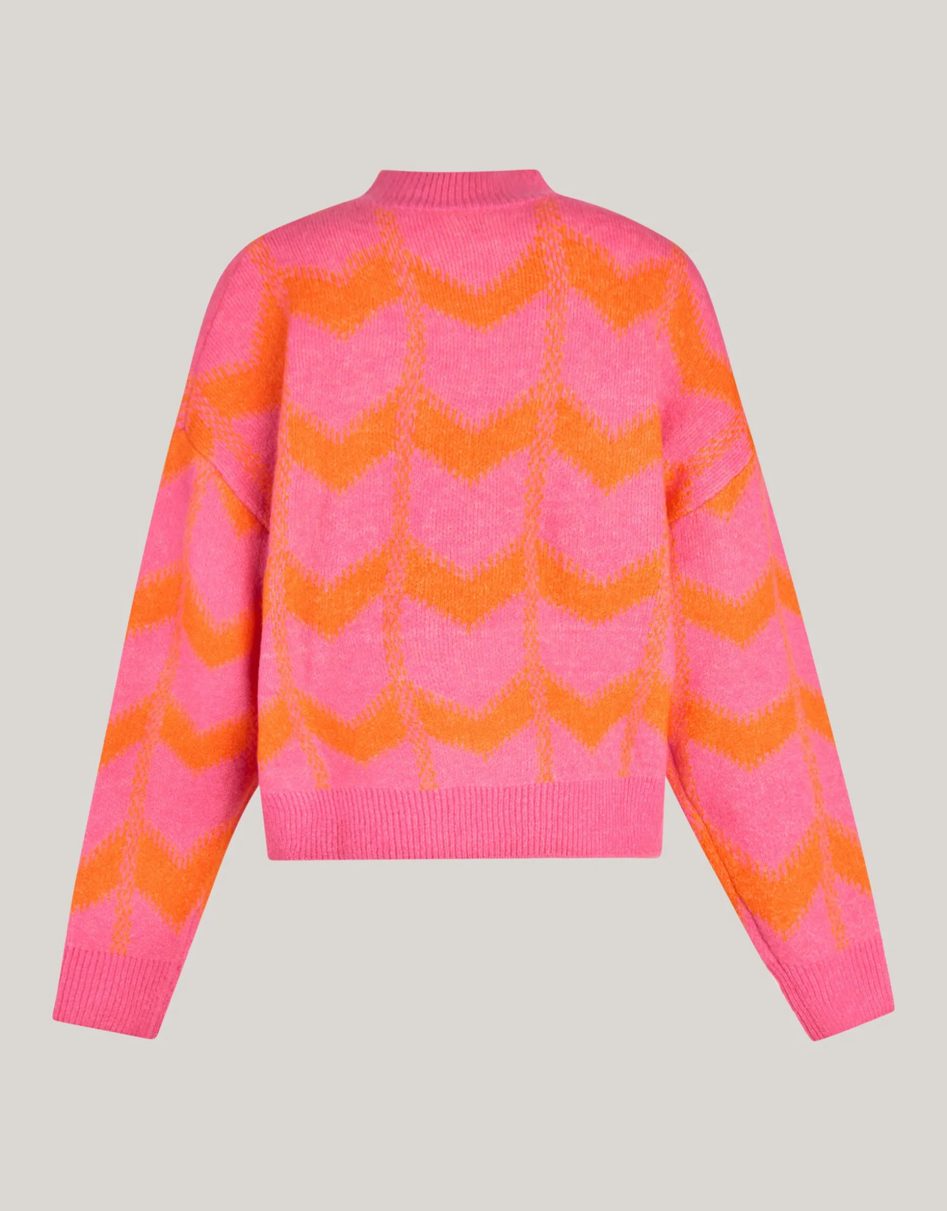 Sequin Dames Trui Roze By Furmey