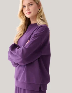 Set Sweater Donkerpaars