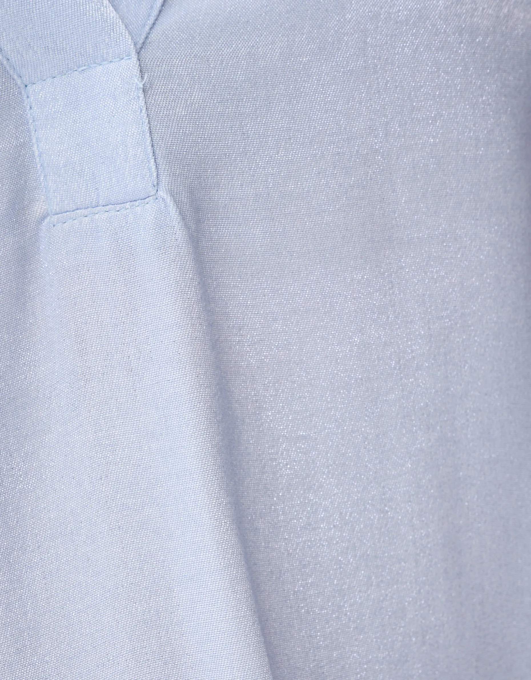 Shine Wide Blouse Lichtblauw