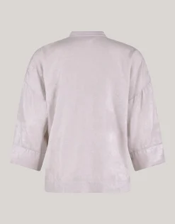 Shine Wide Blouse Zilver