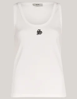 Shoeby Logo Tanktop Wit