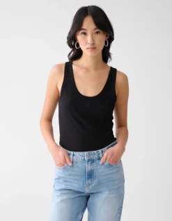 Shoeby Logo Tanktop Zwart