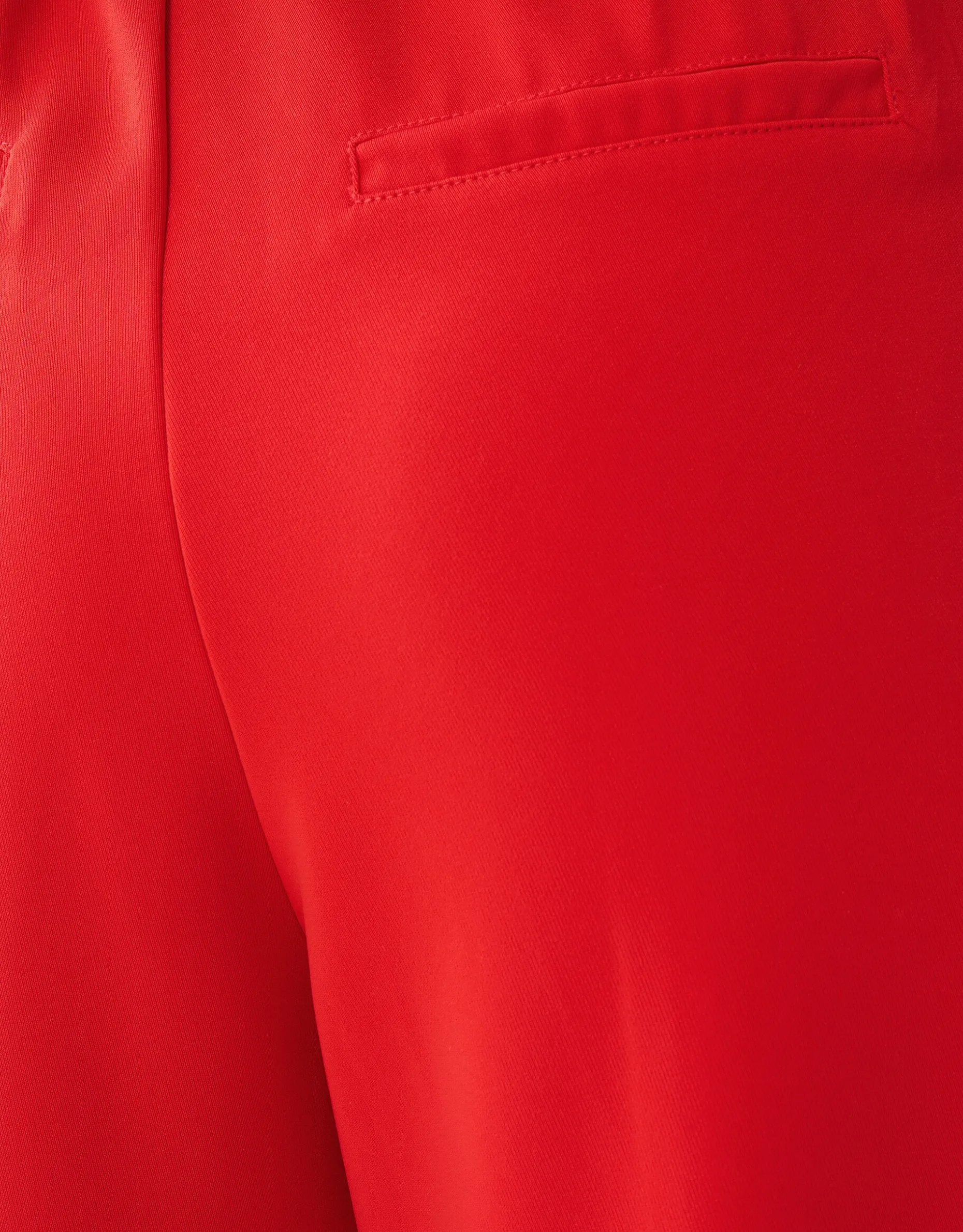 Side Stripe Broek Rood