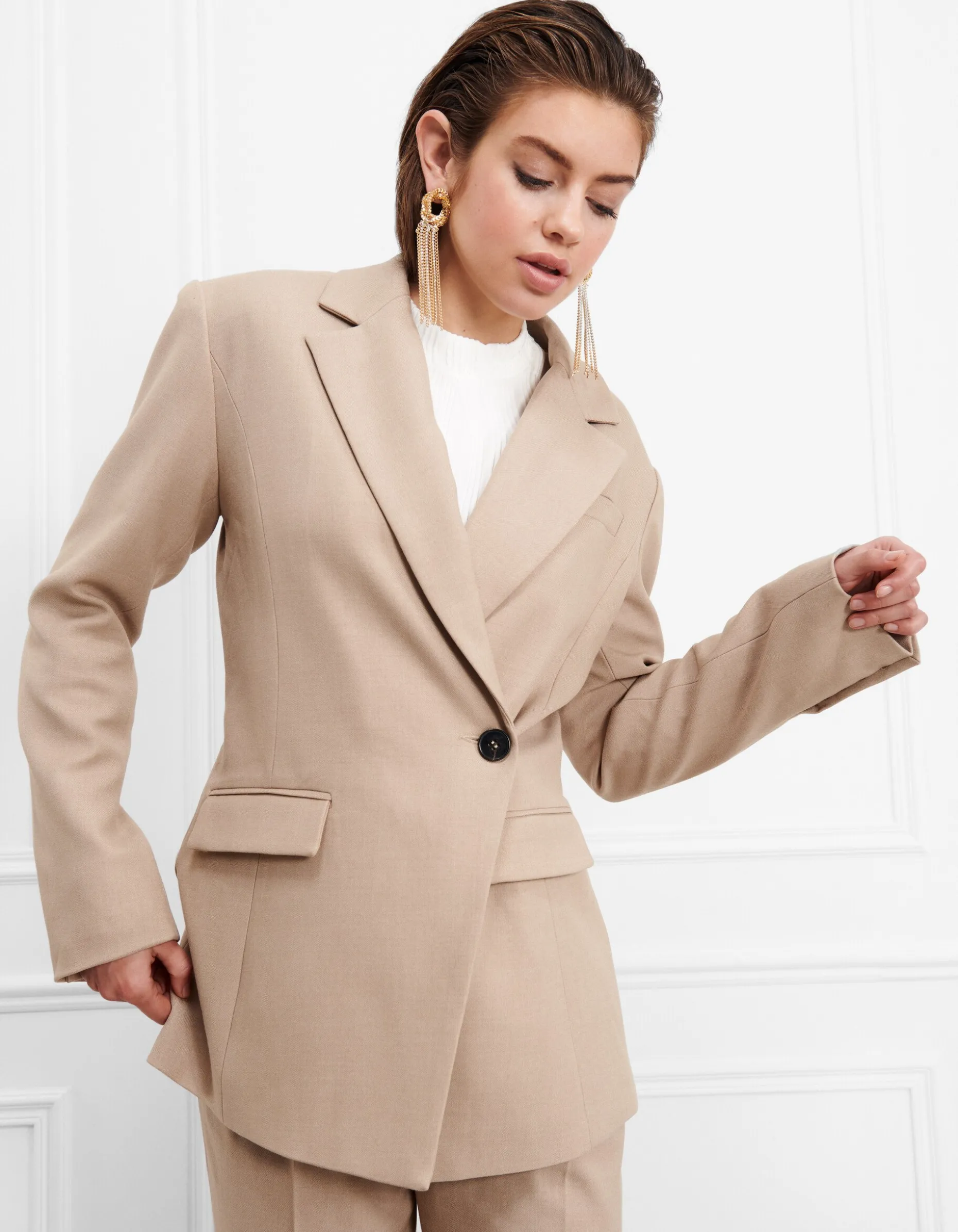 Silhouet Blazer Beige
