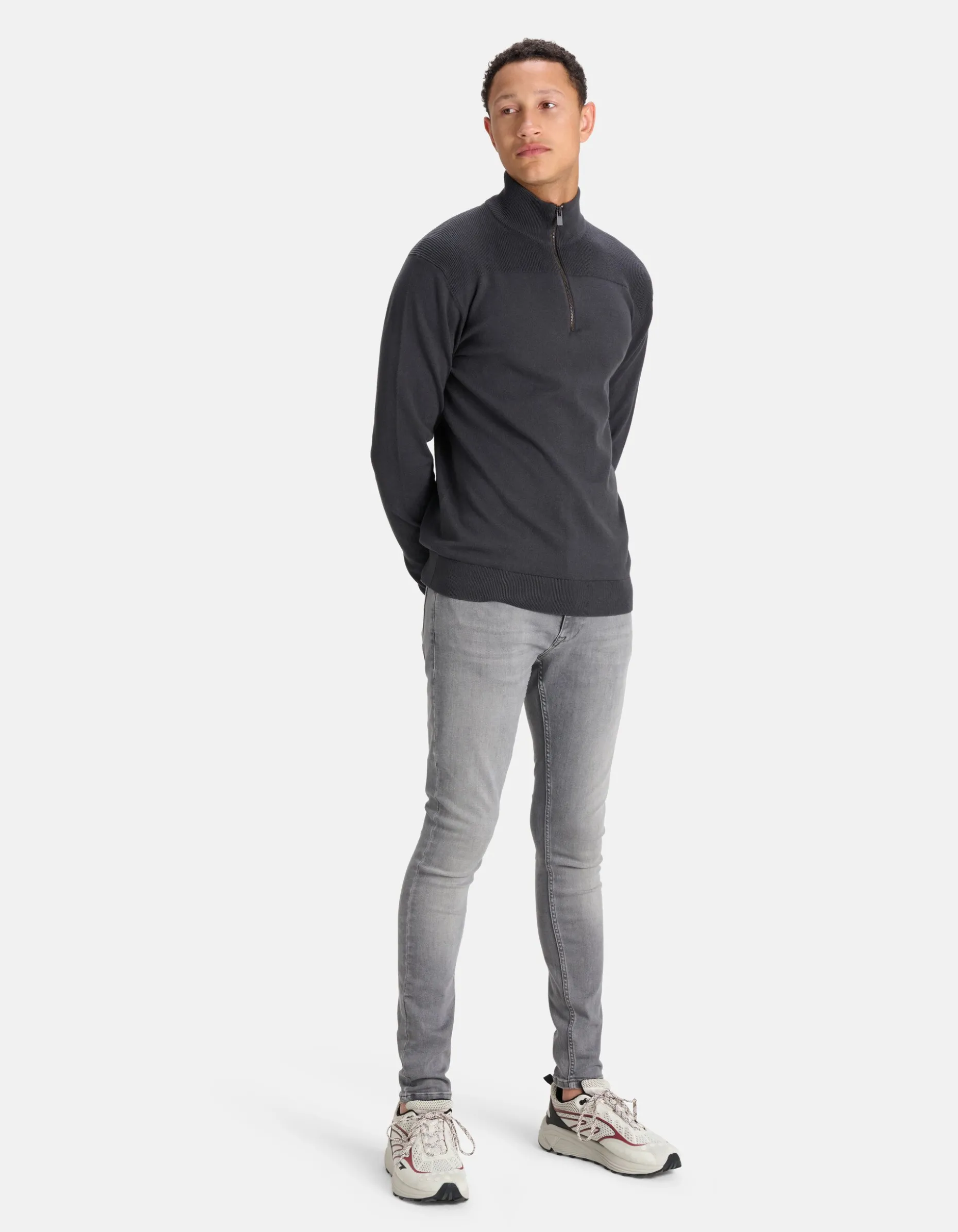 Skinny Fit Jeans Lichtgrijs L32