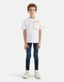 Skinny Jeans Blauw/Zwart