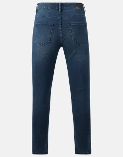 Skinny Jeans Blauw/Zwart L28
