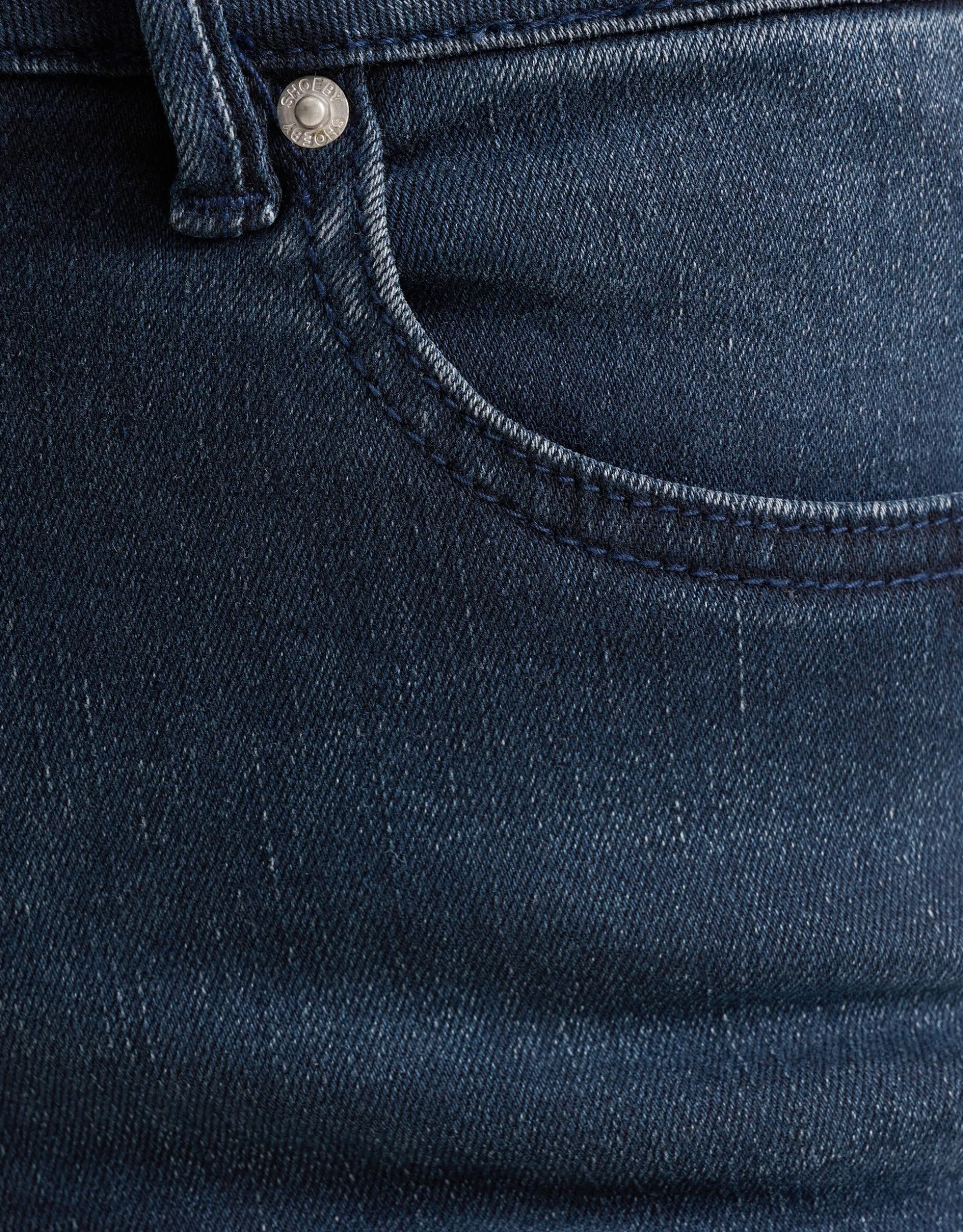 Skinny Jeans Blauw/Zwart L28