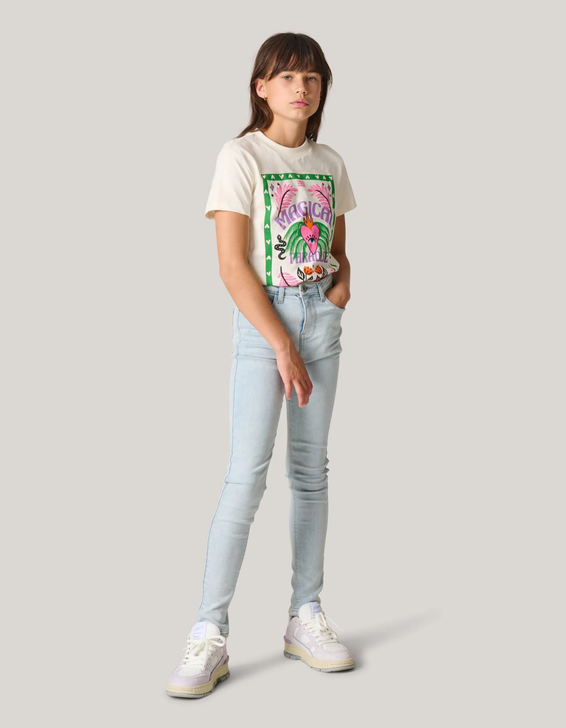 Skinny Jeans Bleached