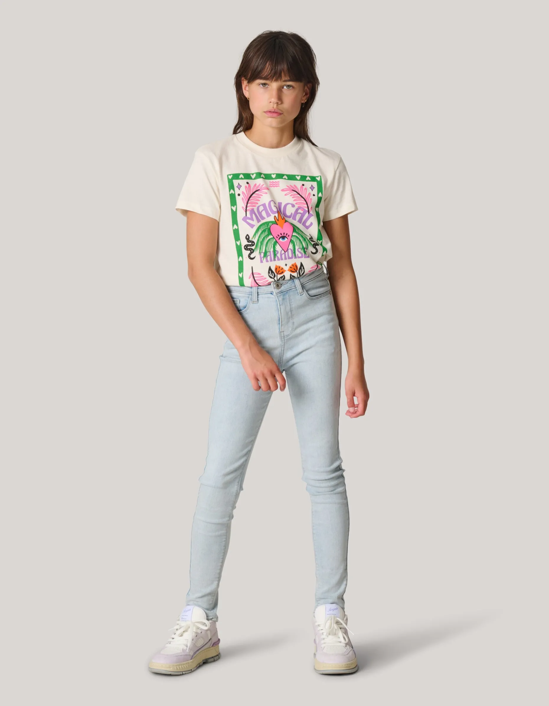 Skinny Jeans Bleached