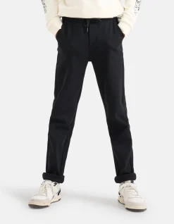 Slim Fit Broek Zwart