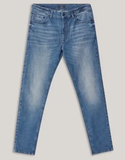Slim Fit Jeans Blauw/Grijs L32