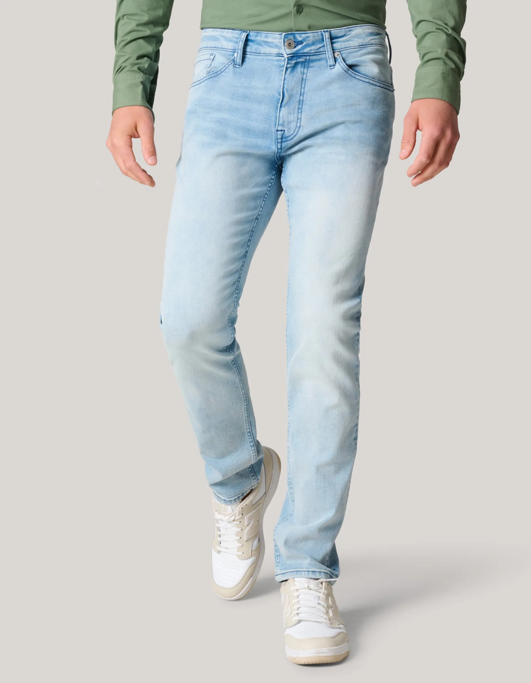Slim Fit Jeans Lichtblauw L32