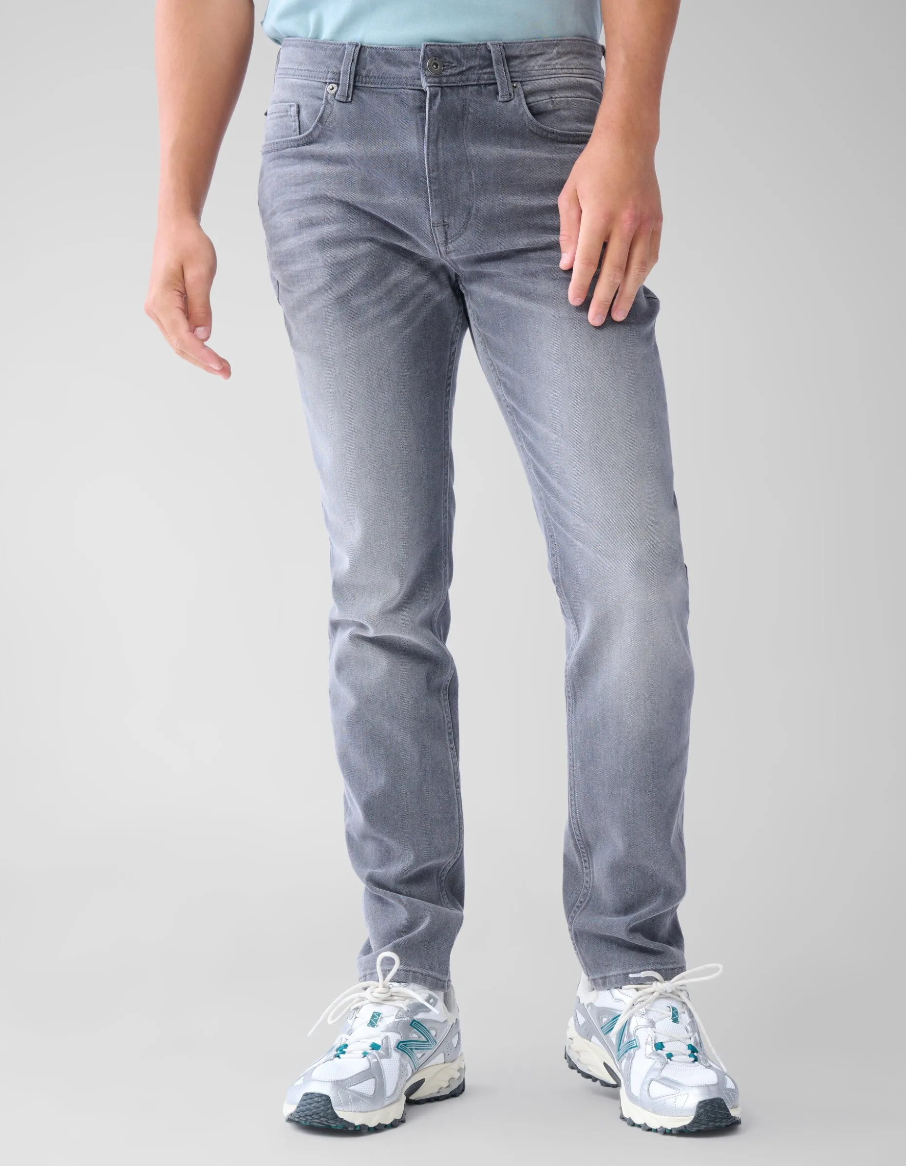 Slim Fit Jeans Washed Grey L32