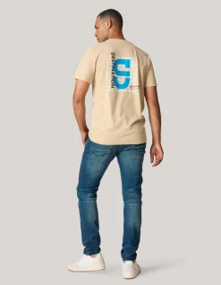 Slim Fit Jog Jeans Donkerblauw L36
