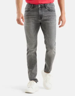 Slim Fit Jog Jeans Lichtgrijs L32