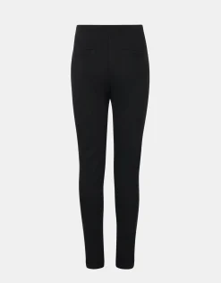 Slim Fit Pantalon Zwart