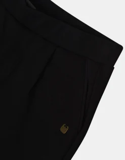 Slim Fit Pantalon Zwart