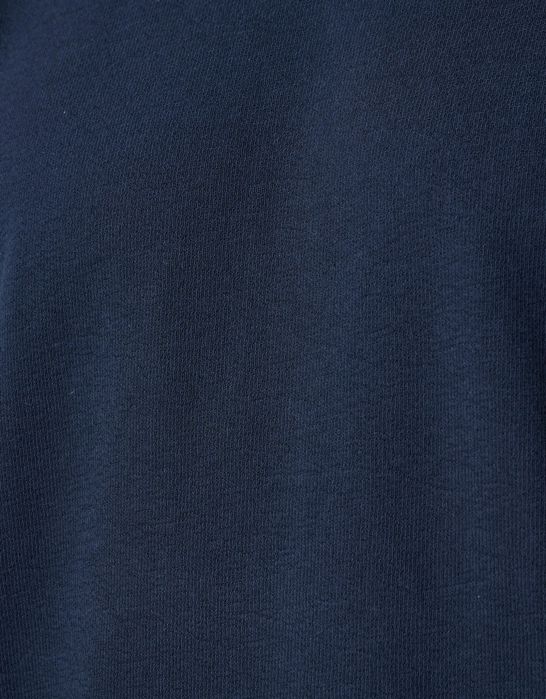 Slub Structuur T-shirt Donkerblauw