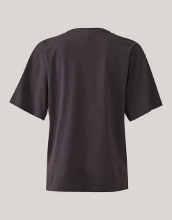 Smiley Artwork T-shirt Donkergrijs