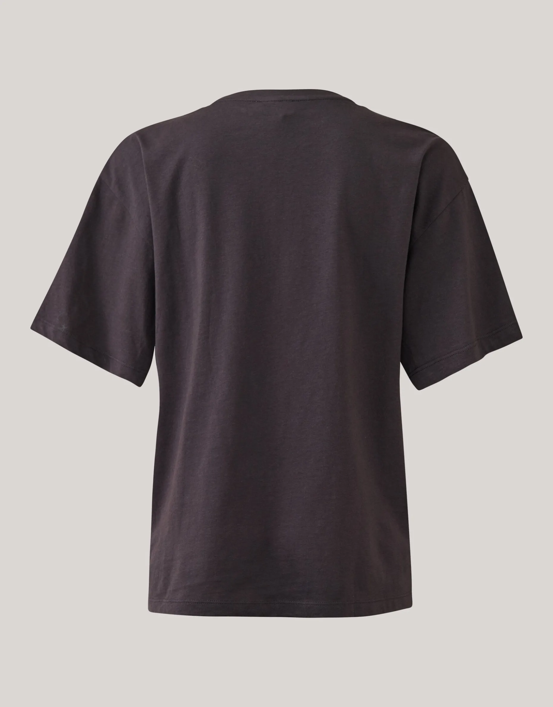 Smiley Artwork T-shirt Donkergrijs