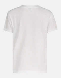 Smiley Artwork T-shirt Wit