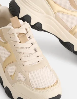 Sneakers Goud