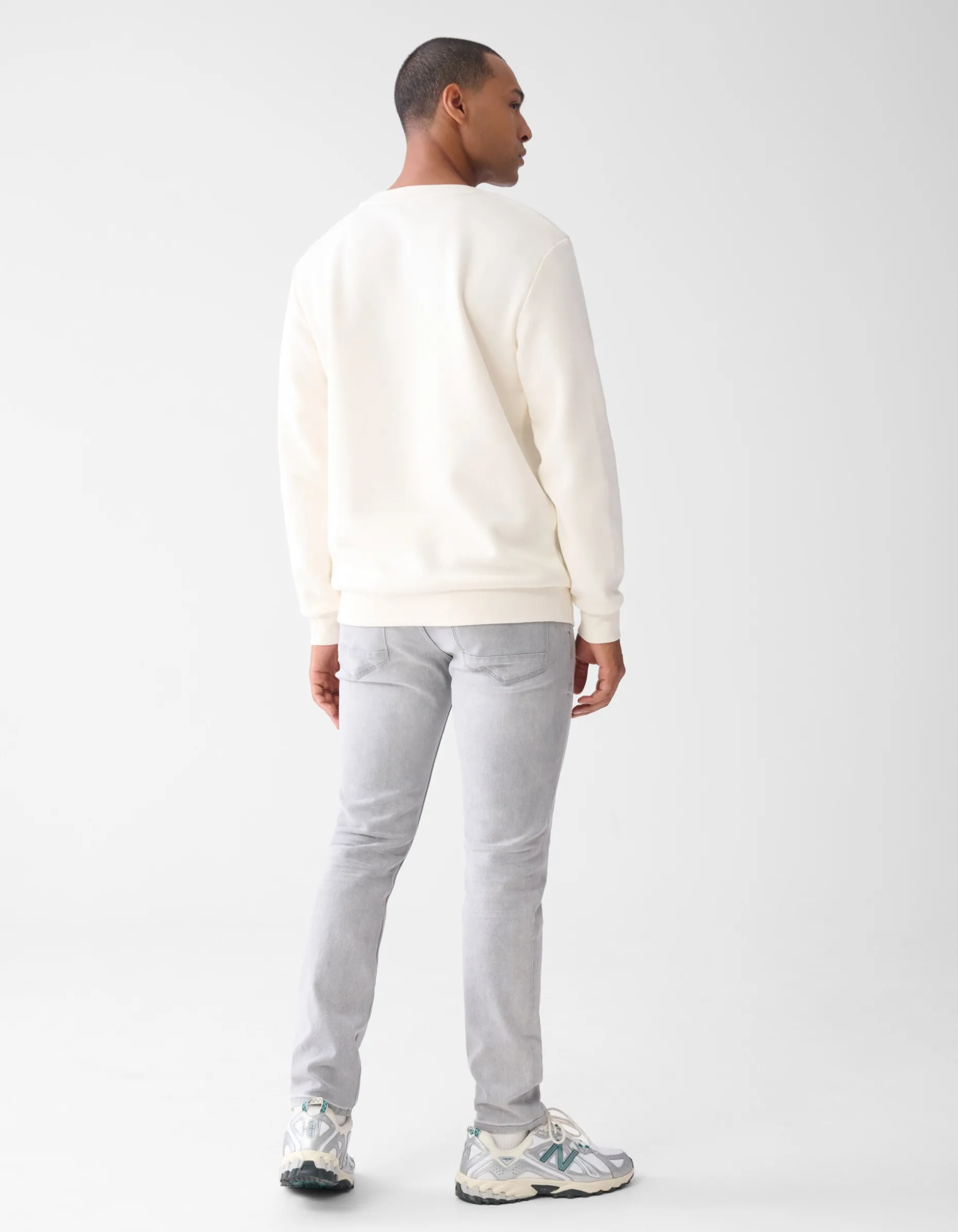 Sparkle Sweater Gebroken Wit