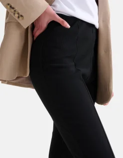 Split Legging Zwart