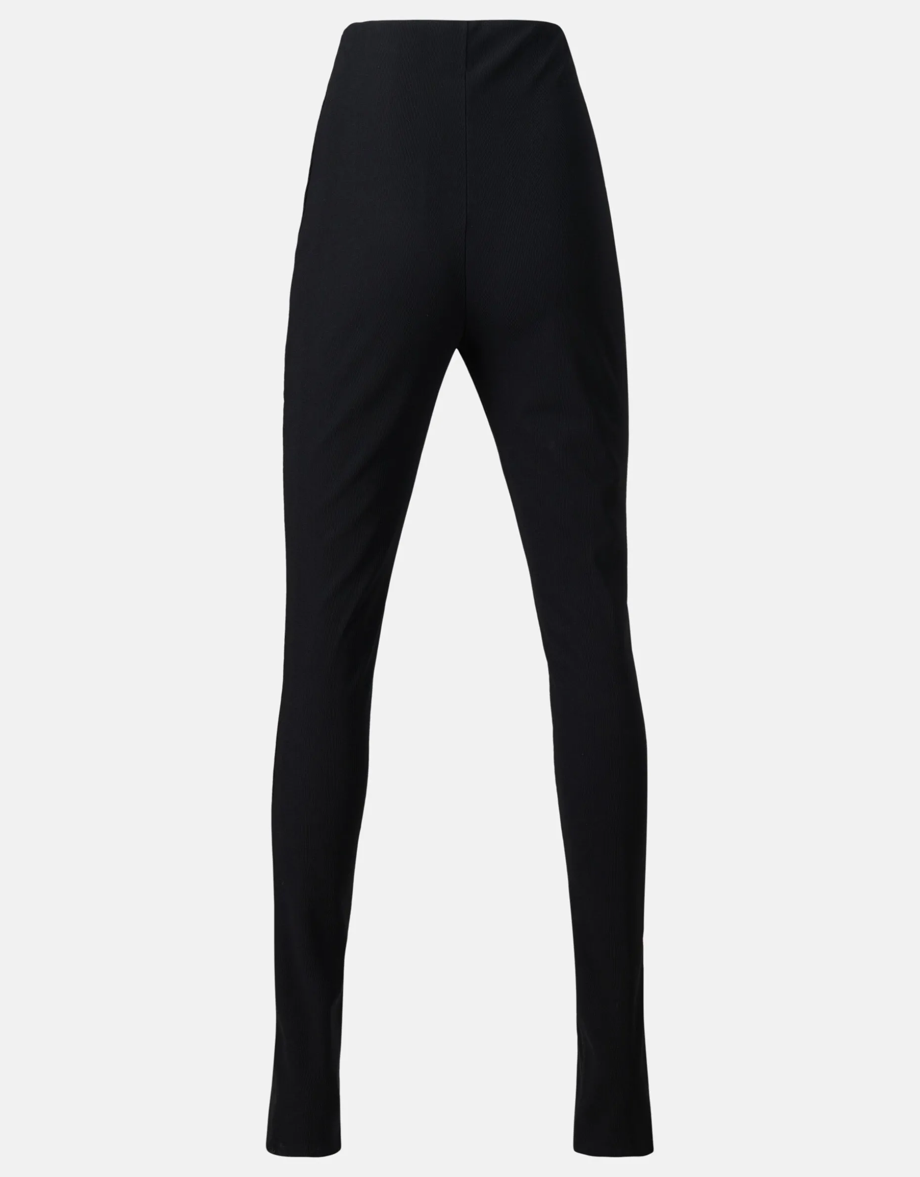 Split Legging Zwart