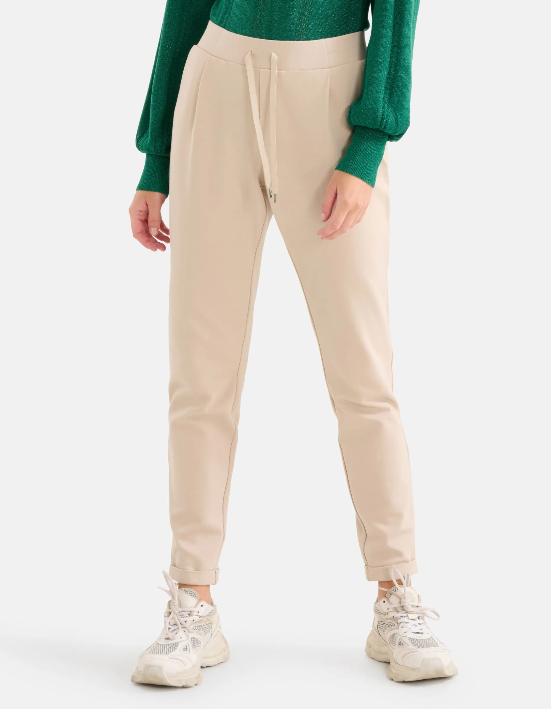 Sport Broek Beige